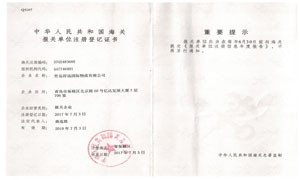 報關(guān)資質(zhì)